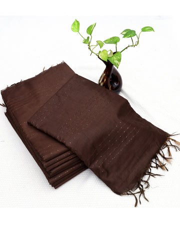Brown Bengal Cotton Sarees