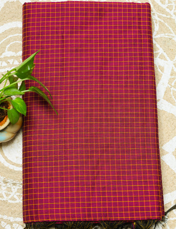 Wine Muthukattam Cotton Sarees