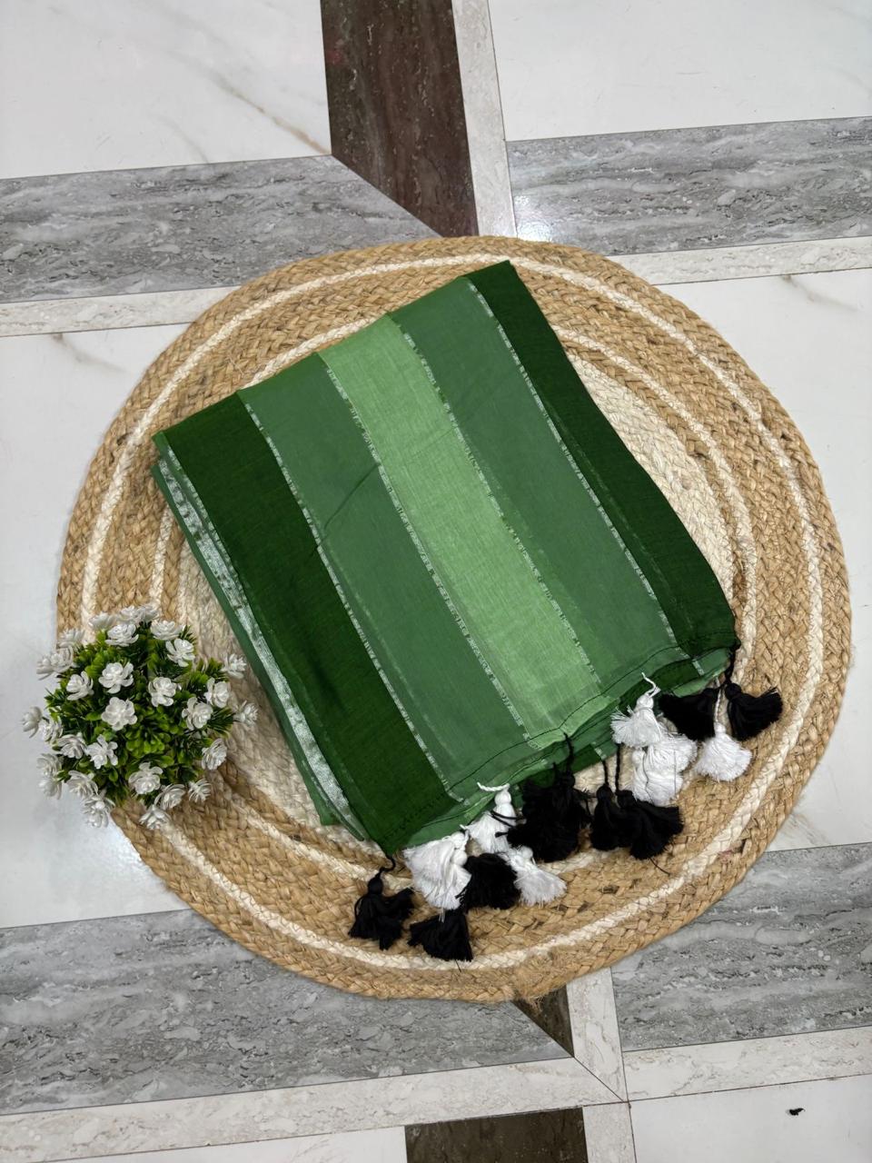 Premium Linen Cotton Sarees