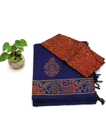 Bottle green South Cotton  Sarees