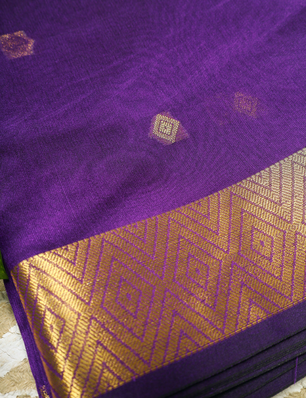 Purple Banarasi Tissue Silk Sarees