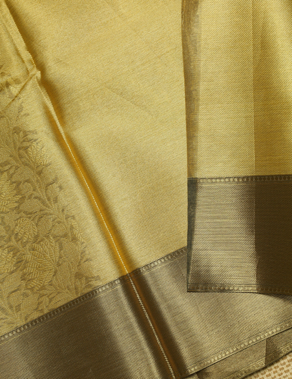 Gold Banarasi Tissue Silk Sarees