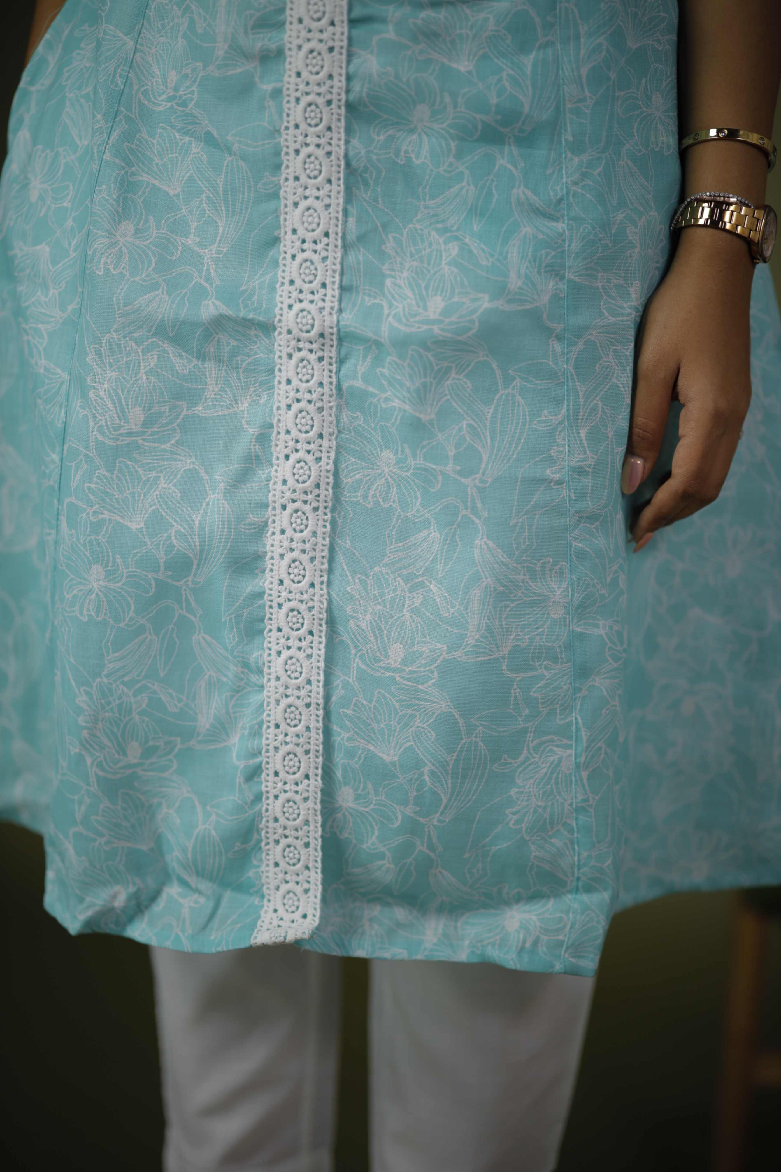 COTTON KURTA SET