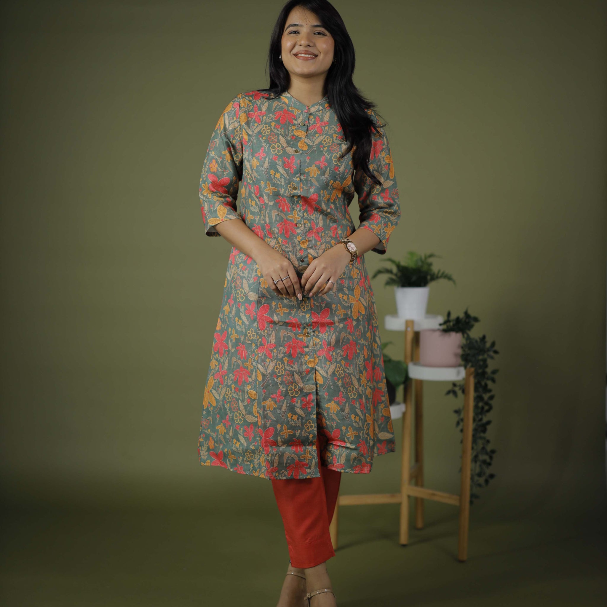 COTTON KURTA SET