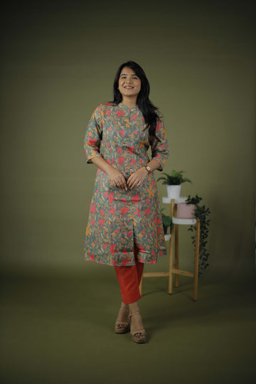 COTTON KURTA SET
