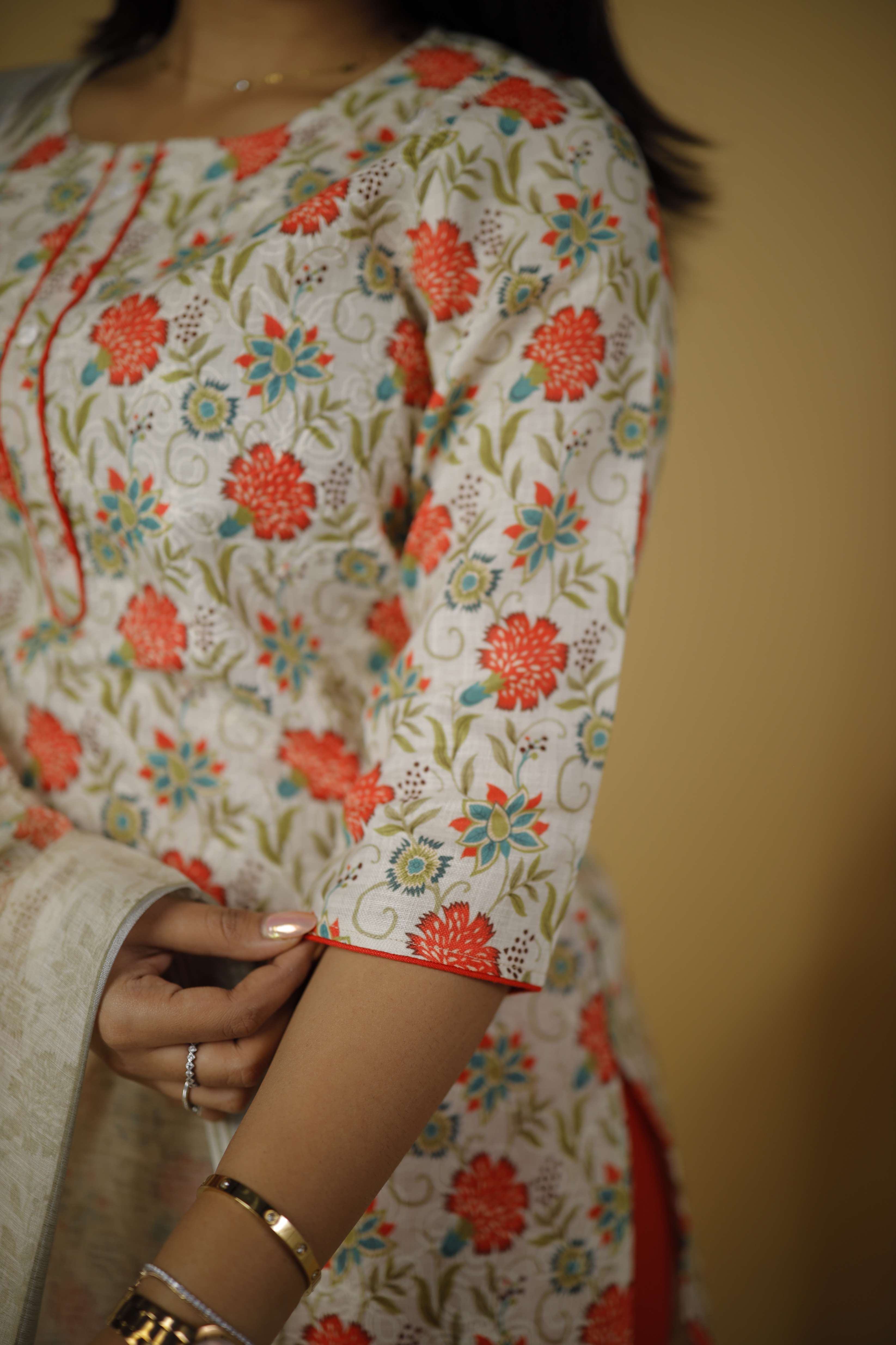 COTTON KURTA SET