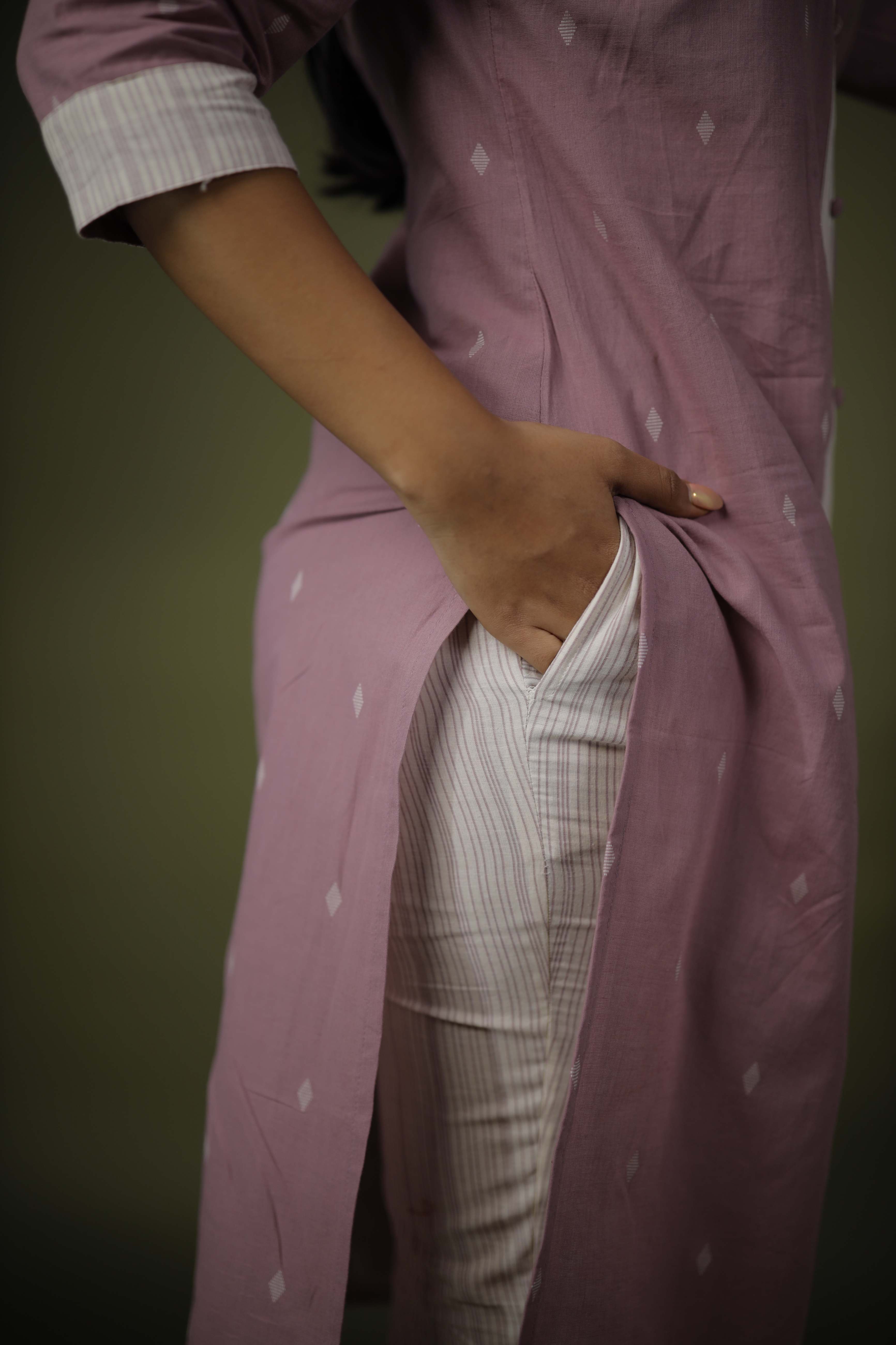 COTTON KURTA SET